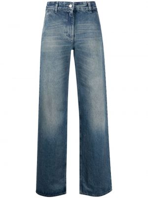 Distressed jeans ausgestellt Mm6 Maison Margiela blau