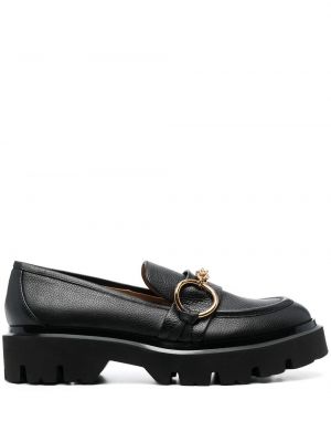 Skinn loafers Roberto Festa svart