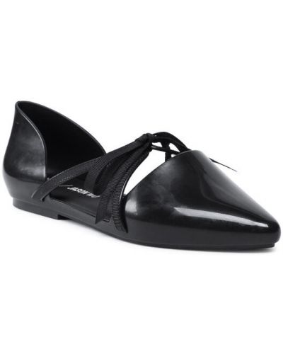 Pantofi cu dungi Melissa negru