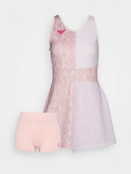 Sukienka Ea7 Emporio Armani różowa