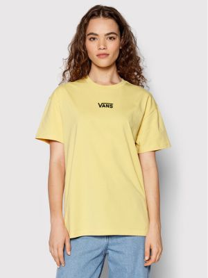 Majica oversized Vans žuta
