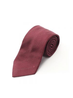Krawat Chanel Vintage czerwony