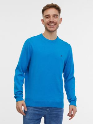 Kašmira džemperis Tommy Hilfiger zils