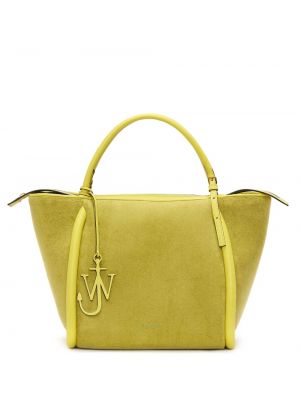 Τσάντα shopper Jw Anderson κίτρινο