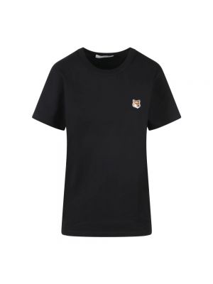 T-shirt Maison Kitsuné schwarz