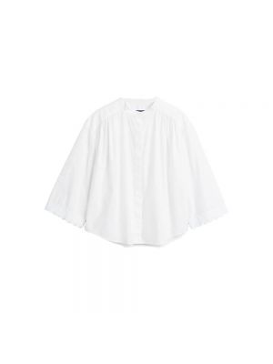 Koszula bawełniana Gant biała