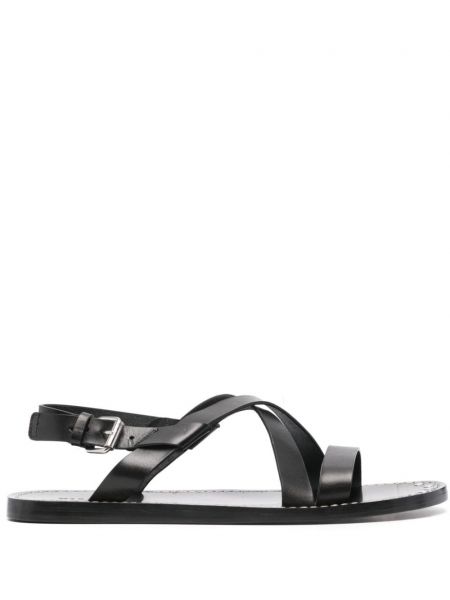 Leder riemchensandalen Marant schwarz