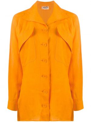 Košile Hermès, oranžová