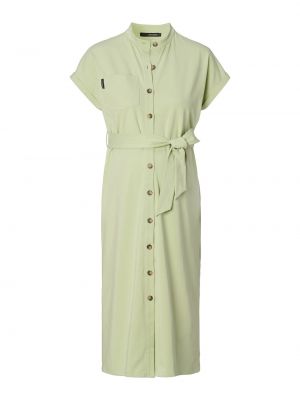 Платье-рубашка Supermom зеленое