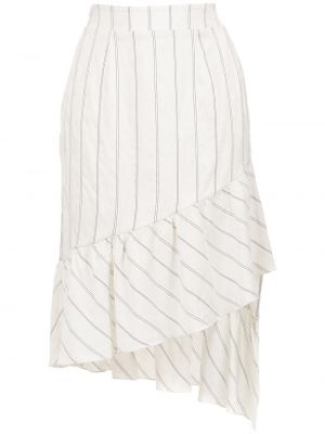 Falda de lino Olympiah blanco
