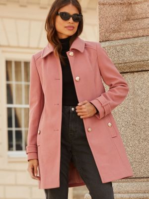 Пальто Lipsy розовое