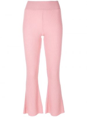 Kašmírové kalhoty Cashmere In Love růžové