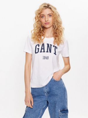 Tričko Gant bílé