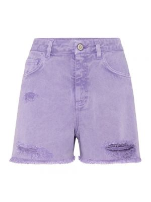 Jeans shorts Mvp Wardrobe lila