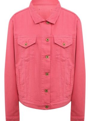 Джинсовая куртка Pence розовая