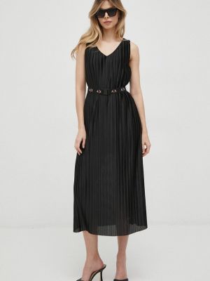 Чорна сукня міді Armani Exchange
