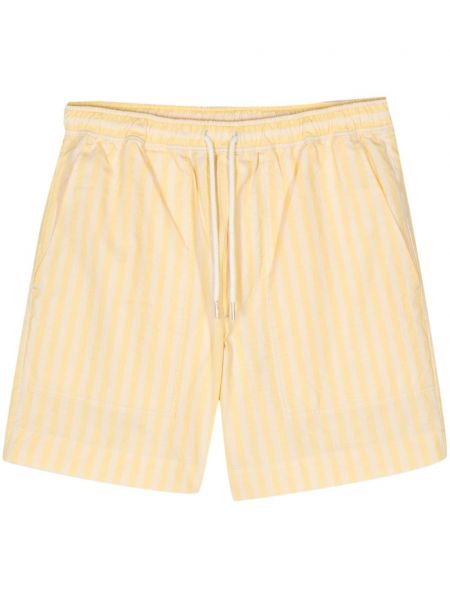 Pantaloni scurți casual Maison Kitsune galben