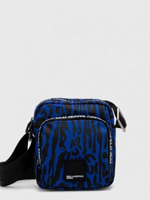 Чанта през рамо Karl Lagerfeld Jeans синьо