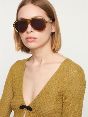 Sluneční brýle Isabel Marant khaki