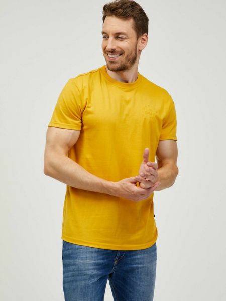 T-shirt Sam 73 gelb