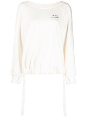 Sweatshirt Alberta Ferretti hvit