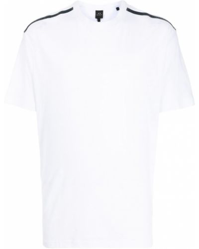 Camiseta a rayas manga corta Armani Exchange blanco