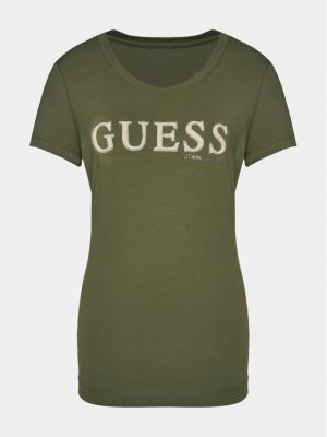 Μπλούζα Guess πράσινο