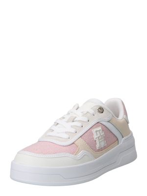 Fonott fonott sneakers Tommy Hilfiger rózsaszín