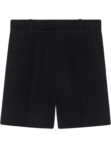Pantalones cortos de cintura alta Gucci negro