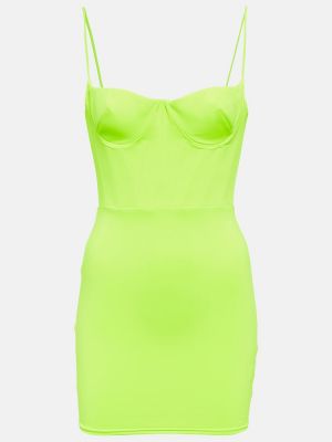 Mini vestido Alex Perry verde