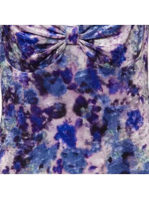 Blusa de terciopelo‏‏‎ Isabel Marant Pre-owned violeta