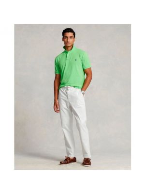 Pantalones chinos de algodón Polo Ralph Lauren blanco