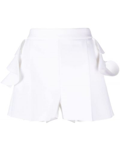 Pantalones cortos con volantes Msgm blanco
