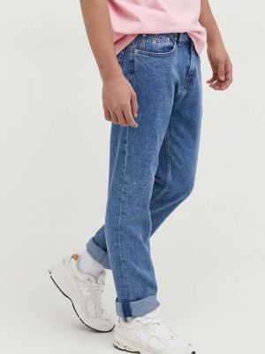 Niebieskie proste jeansy Tommy Jeans