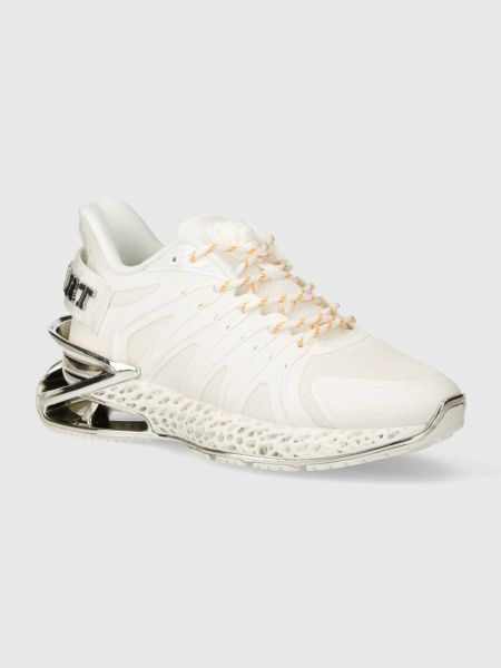 Tigriscsíkos sneakers Plein Sport fehér