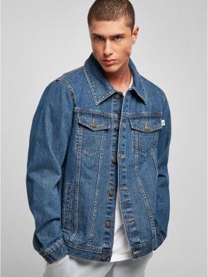Kurtka jeansowa Urban Classics Plus Size niebieska