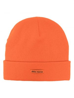 Vlnená čiapka Heron Preston oranžová