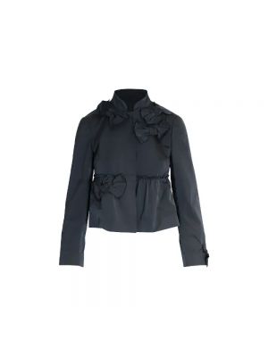 Jedwabna kurtka Valentino Vintage czarna