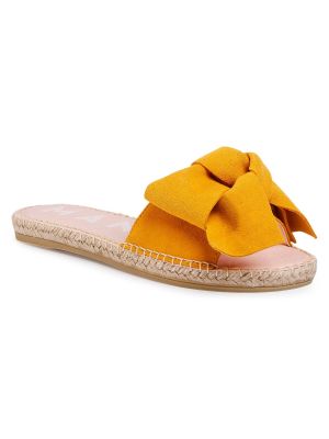 Sandale s mašnom s mašnom Manebi žuta