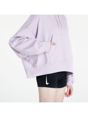 Oversized pullover από ζέρσεϋ Nike μωβ