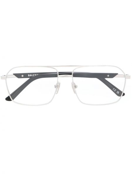 Očala Balenciaga Eyewear srebrna