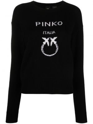 Vlněný svetr Pinko černý