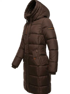 Зимнее пальто Marikoo коричневое