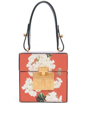Pisemska torbica s cvetličnim vzorcem s potiskom Oscar De La Renta