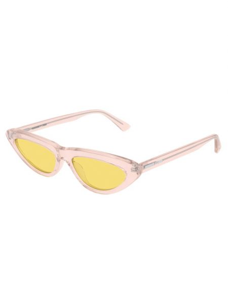 Okulary przeciwsłoneczne Mcq Alexander Mcqueen różowe