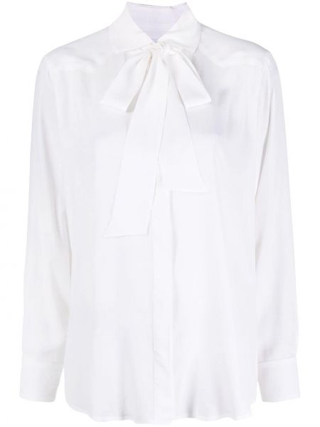 Camisa con lazo Raquette blanco