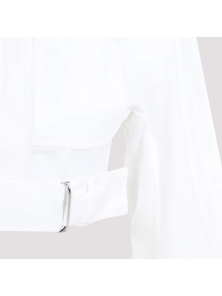 Camisa de algodón Jacquemus blanco