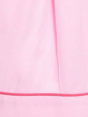 Oversized viszkóz rövidnadrág Sleeper rózsaszín