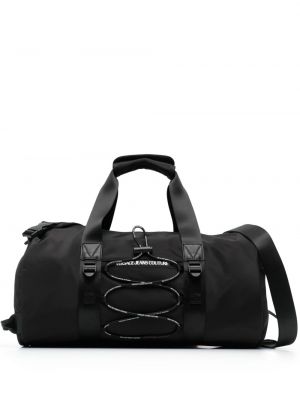 Τσάντα με σχέδιο Versace Jeans Couture μαύρο