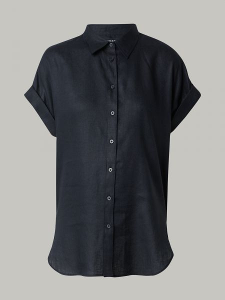 Relaxed fit marškiniai Lauren Ralph Lauren juoda